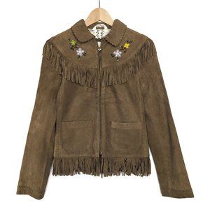 ARITZIA | Talula Babaton Suede Fringe Jacket